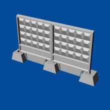 MDR14402 Russian concrete fence PO-2m