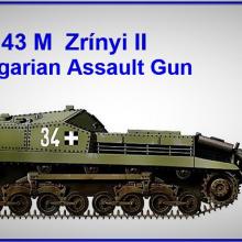 1607 43M Zrinyi II Hungarian Assault Gun