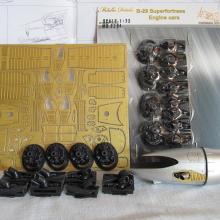 MD7204 Detailing set for aircraft model B-29. Engine cars