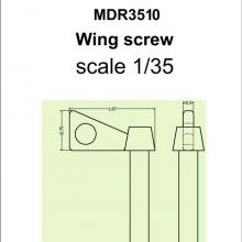 SMDR3510 Wing screw