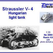 3590 Straussler V-4 Hungarian light tank