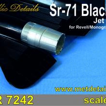 MDR7242 SR-71 Blackbird. Jet nozzles