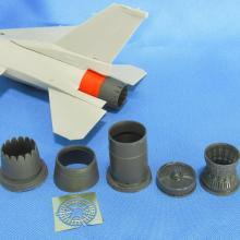 MDR4860 F-16. Jet nozzle for engine F100-PW