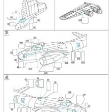 MDM4809 B-17G. Masks (HK Models)