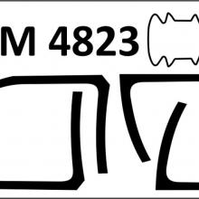 MDM4823 Harrier GR Mk.7. Canopy masks