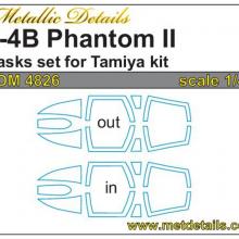 MDM4826 F-4B Phantom II. Masks (Tamiya)