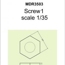 SMDR3503 Screw 1