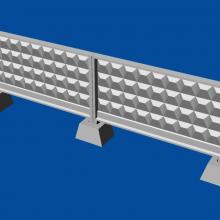 MDR14405 Russian concrete fence P6V