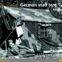 MDR7209 German staff tent type 1