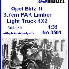 3501 Opel Blitz 1t PAK 37 mm Limber