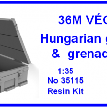 35115 36M Vecsey Hungarian grenade & grenade box