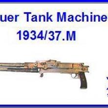 3588 Gebauer Tank Machine Gun 1934/37.M