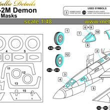 MDM4803 F3H-2M Demon. Masks