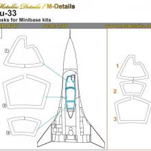 MDM4817 Su-33. Masks (Minibase)